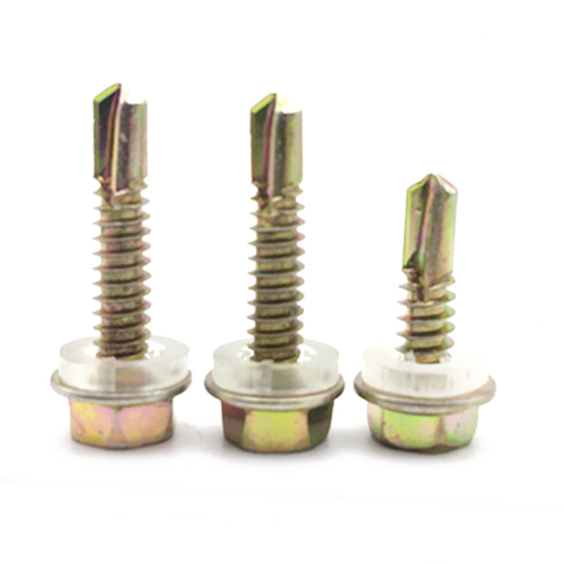 外六角自攻钻尾螺钉 彩钢瓦与木工的高效连接解决方案