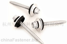 六角华司带EPDM连体垫片钻尾螺丝 高效紧固的革新之选